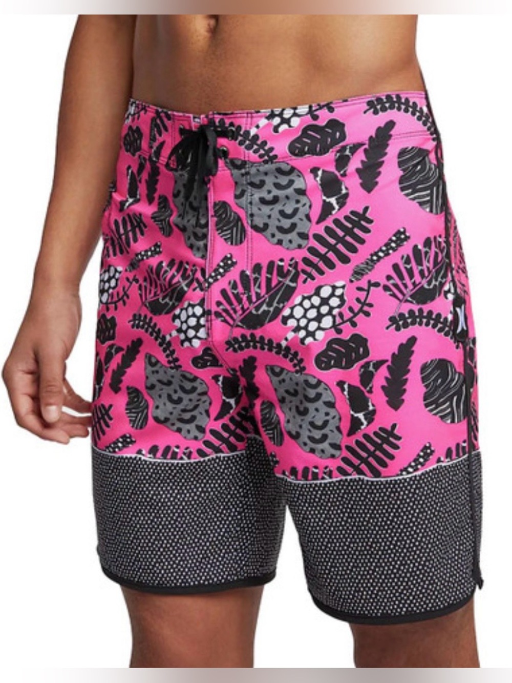 Hurley Swim Trunks Men's 30” Phantom JW Nola Unlined Breast Cancer Board Shorts